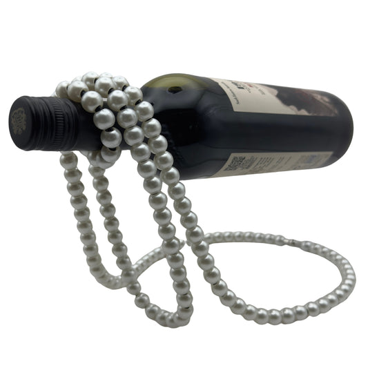 Pearl Necklace Bottle Holder