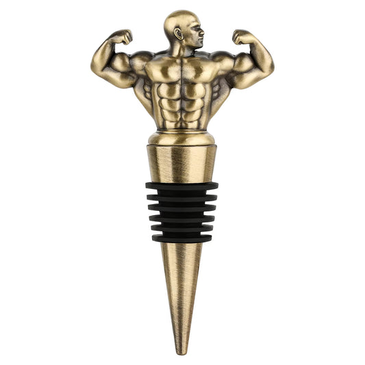 Bodybuilder Bottle Stopper