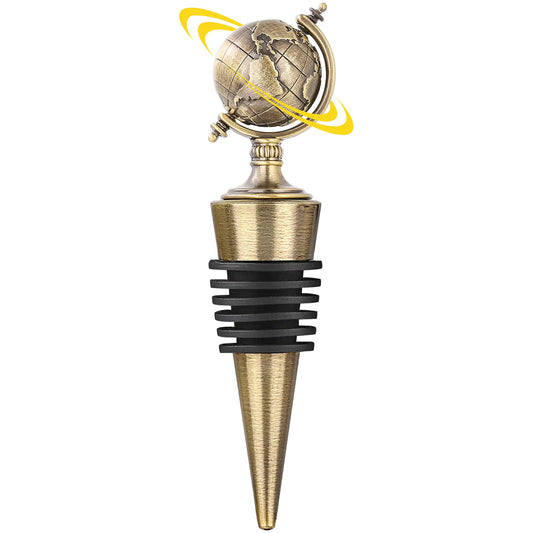 Rotatable Globe Bottle Stopper